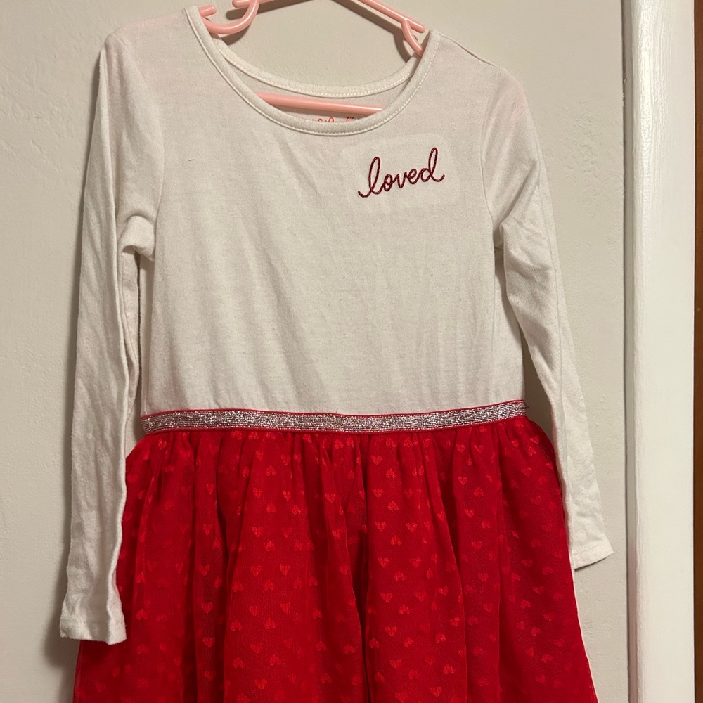 Cat and Jack Valentines Dress
